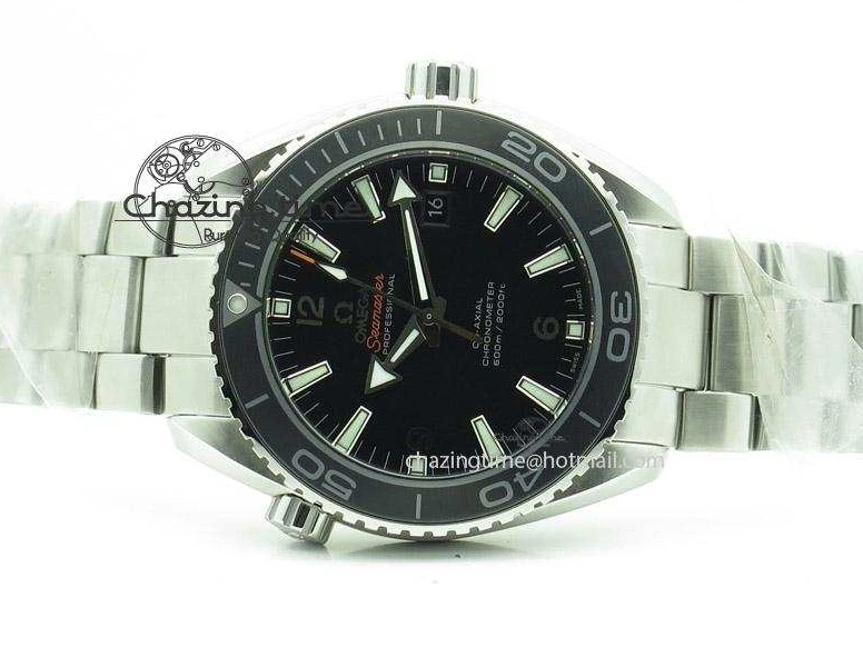 1221 Planet Ocean Professional Ceramic Bezel 45mm 1:1 Noob Best Edition on SS Bracelet A Attractive 8289